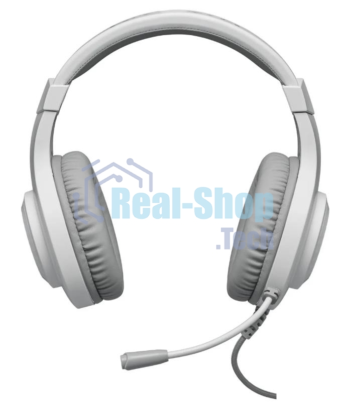 Гарнитура Redragon Hylas белая, проводная, USB / 2 x mini jack 3.5 мм, подсветка