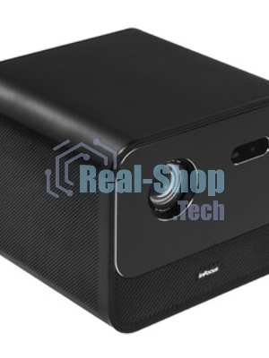 LED проектор InFocus IN3038SL Crusader Grandmaster с подставкой DLP, 1200 lm, FullHD, (1.2:1), HDMI 2.0 (eARC) 2x USB-A 2.0), AUX, SPDIF, RJ45 (LAN), Bluetooth 5.1/BLE, wi-fi 2.4/5GHz, 2х20W Dolby Audio, до 25000ч., 2.36 кг
