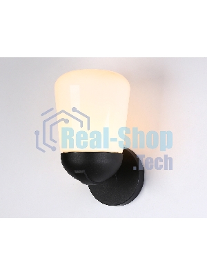 Светильник Ambrella light ST2083 BK/FR черный/белый матовый IP54 E27 max 40W 260*150*185