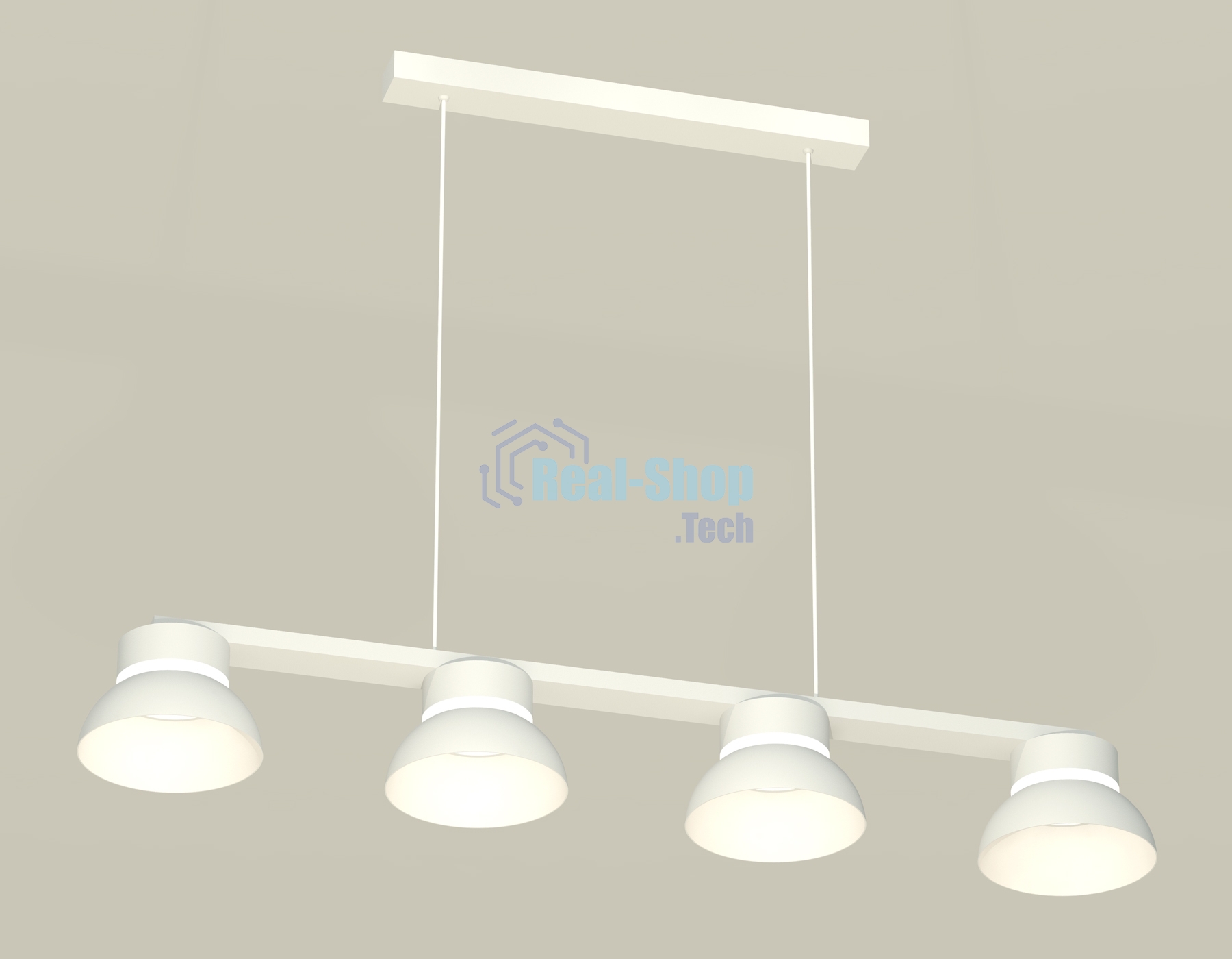 Светильник Ambrella light XB9151100/4 SWH/FR белый песок/белый матовый GX53 (C9151, N8140)