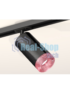 Светильник Ambrella light XT7403003 DCH/PI/SBK черный хром/розовый/черный песок MR16 GU5.3