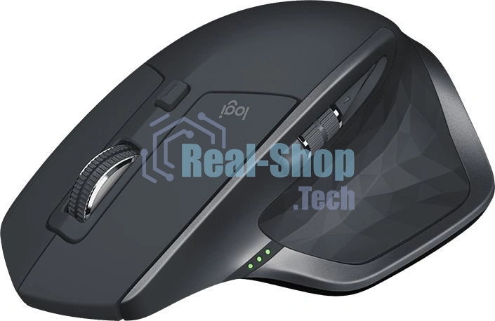 Мышь беспроводная Logitech MX Master 2S графитовый, 4000 dpi, радиоканал, Bluetooth, USB, кнопки - 7