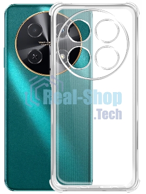 Чехол (клип-кейс) BoraSCO для Huawei Nova 12i Bumper Case прозрачный