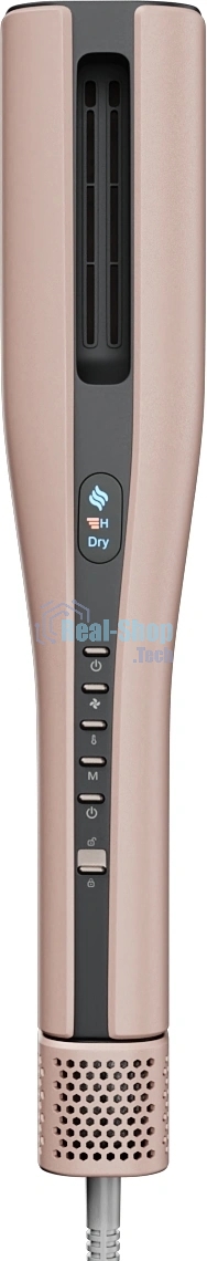 Фен-выпрямитель для волос Haier HHS-605 розовый, 210 °C, 4 режима