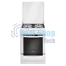 Плита газовая Gefest ПГ 6100-02 белый, конфорок 4 шт, духовка 52 л, 60 см x 85 см x 60 см