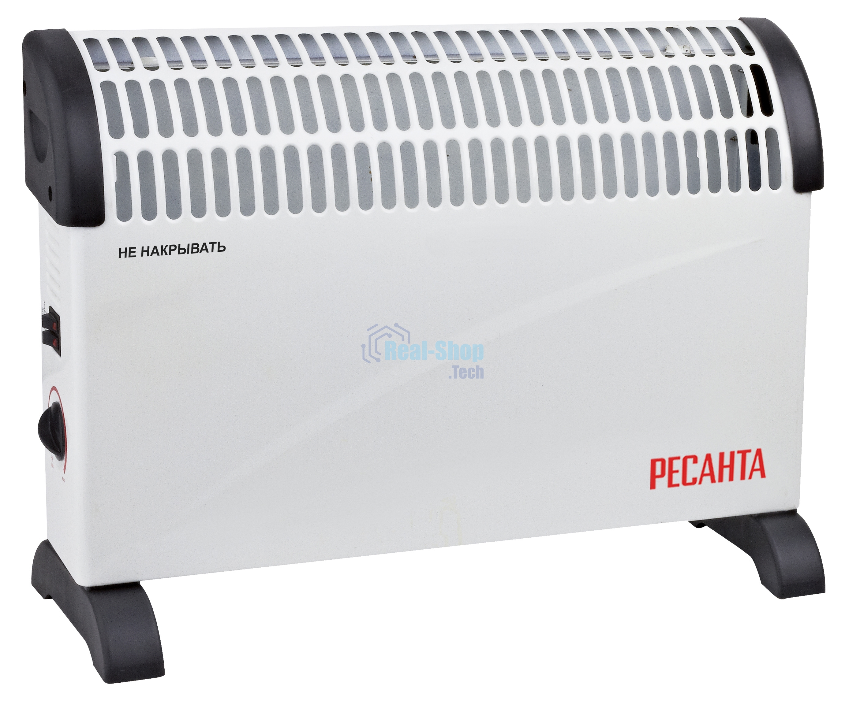 Конвектор Ресанта ОК-2000С белый, 2000 Вт, 25 м2, термостат