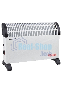 Конвектор Ресанта ОК-2000С белый, 2000 Вт, 25 м2, термостат