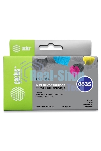 Картридж струйный Cactus CS-EPT0635 многоцветный (40 мл) для Epson Stylus C67/C87/CX3700/CX4100/CX4700