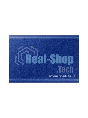Внешний SSD Samsung T7, 1TB, USB 3.2 Gen 2 Type-C, R/W 1050/1000, синий
