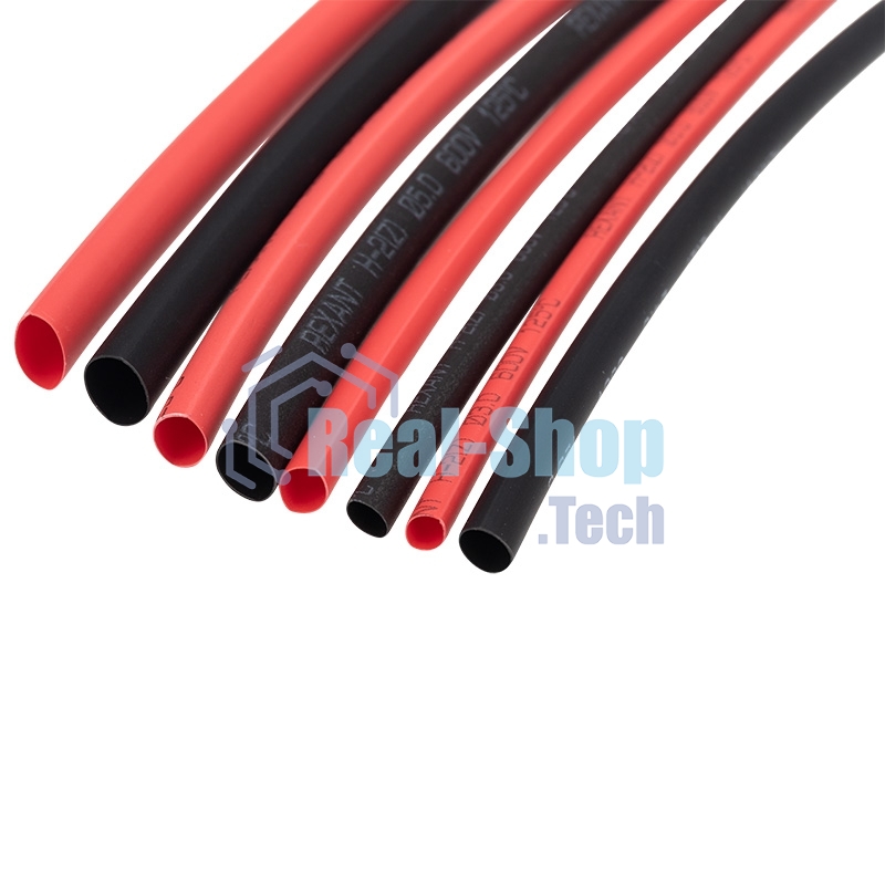 Термоусаживаемые трубки Rexant MAXIMUM 2:1 (Набор 14 шт.)