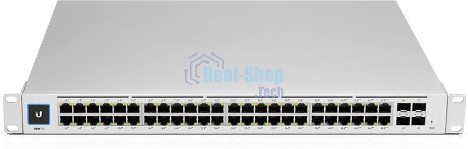 Коммутатор Ubiquiti USW-PRO-48-POE 48PORT 1000M 2SFP POE