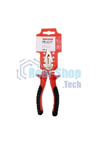 Плоскогубцы комбинированные Rexant 160 мм никелированные, двухкомпонентные рукоятки