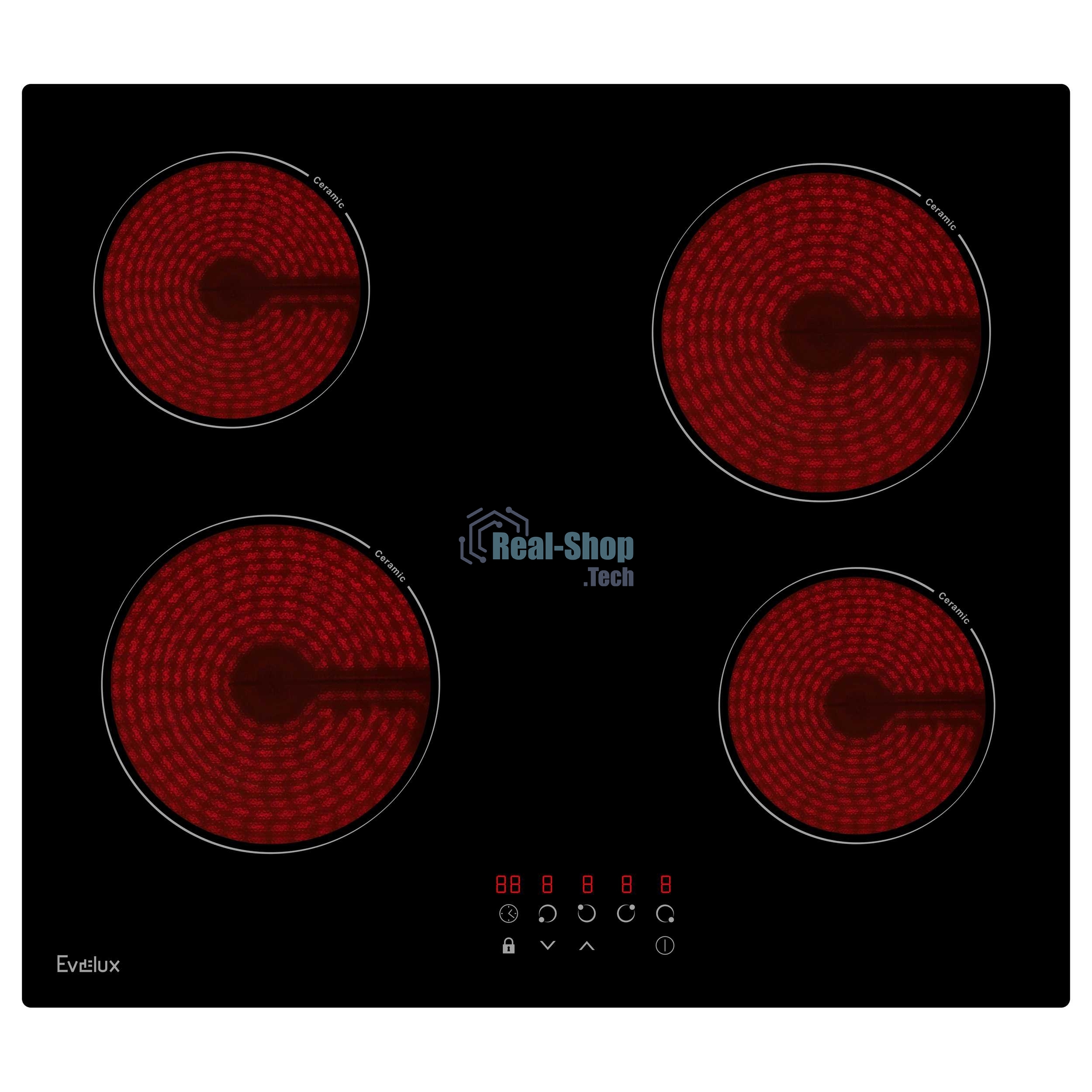 Электрическая варочная панель Evelux HEV 640 B