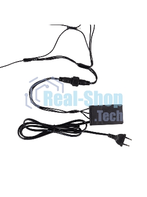 Гирлянда Neon-night Сеть 2х2х1.5 м, свечение с динамикой, прозрачный ПВХ, 136 LED, 230 В, цвет свечения мультиколор