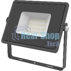Прожектор светодиодный Gauss Qplus 30Вт 6500К 2550лм IP65 графит. сер. 1/10