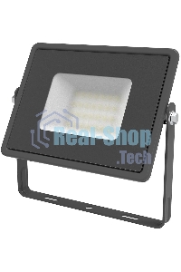 Прожектор светодиодный Gauss Qplus 30Вт 6500К 2550лм IP65 графит. сер. 1/10