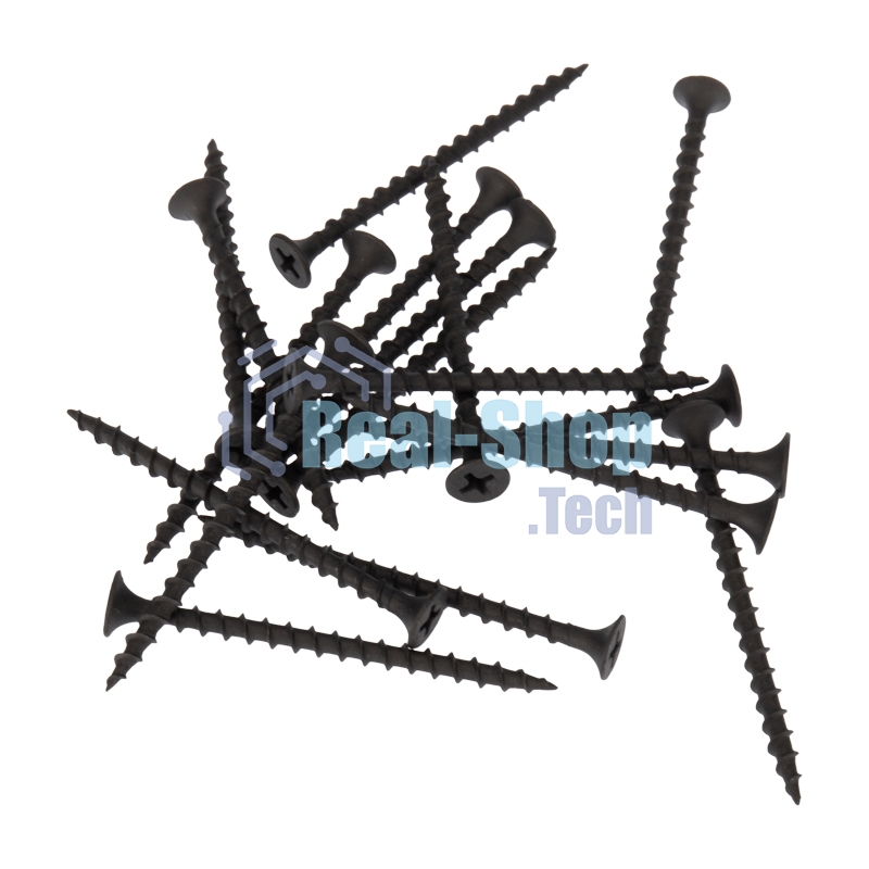 Саморез гипсокартон-дерево Kranz 3,5х55, пакет (500 шт/уп)