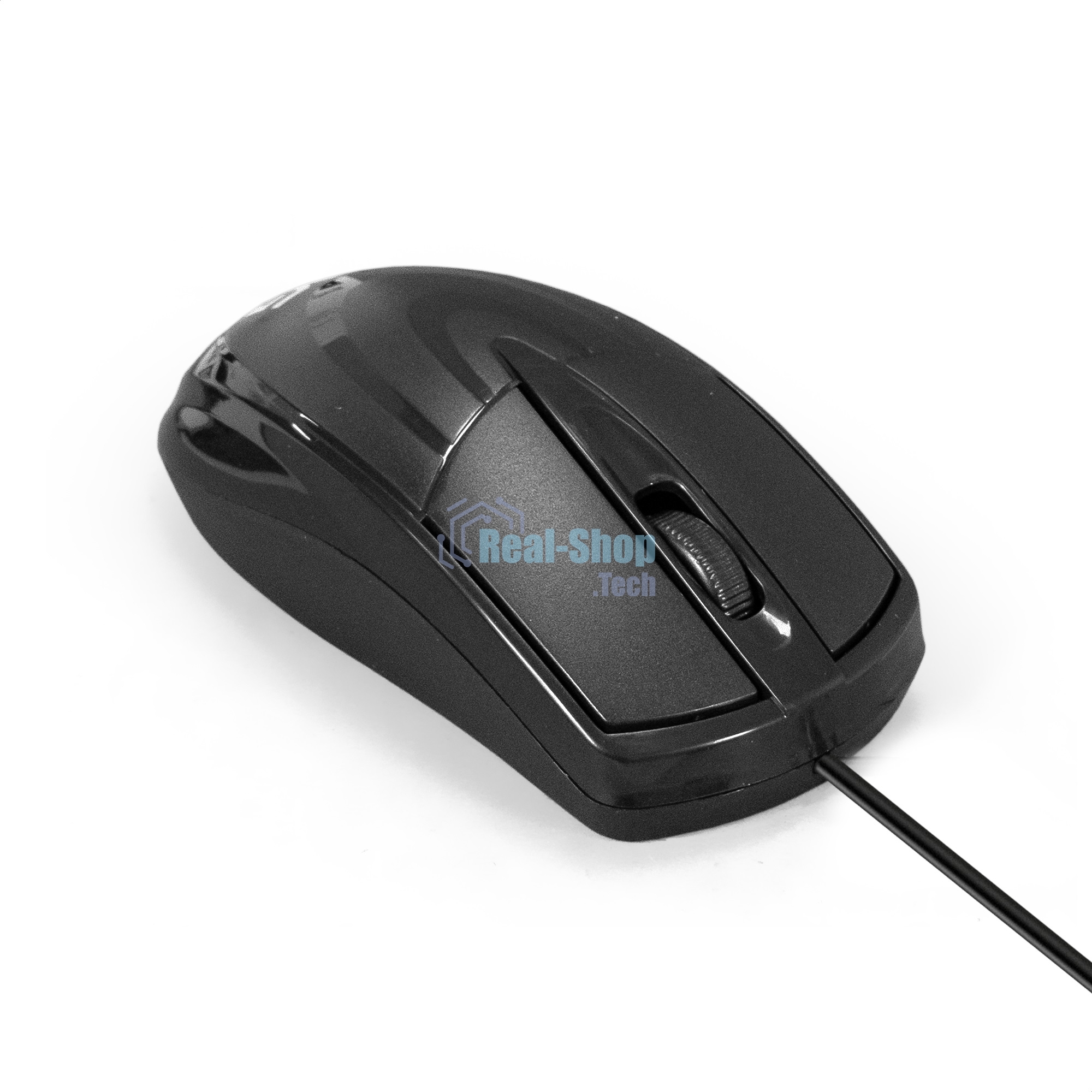 Мышь проводная ExeGate Professional Standard SH-8025 черный, 1000 dpi, USB, кнопки - 3