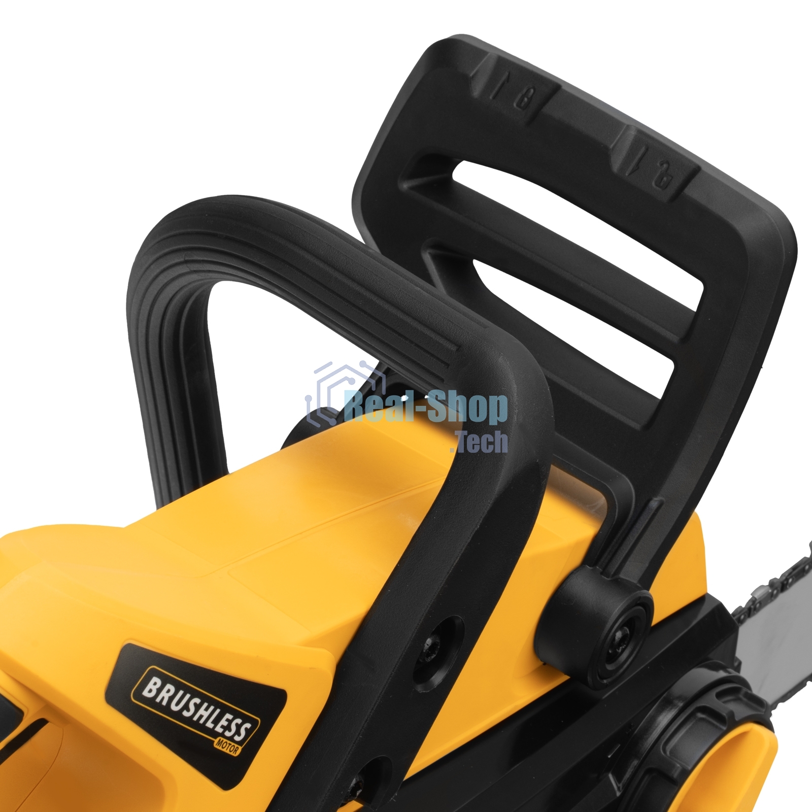 Пила цепная аккумуляторная бесщет. Denzel RCS 400-62, 400 мм, Li-ion, 62В