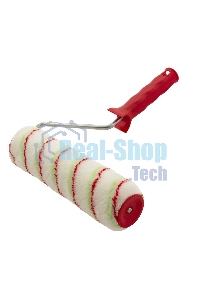 Валик Сибртех Эмали, 250 мм, ворс 12 мм, D 48 мм, D ручки 8 мм, полиамид,полиакрил