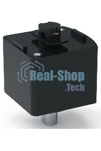 Адаптер Gauss для подключения светильника к трековой системе, черный 1/50 TR124