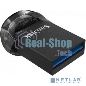 Флешка USB Sandisk CZ430 Ultra Fit (SDCZ430-032G-G46), 32Gb, USB 3.1, R/W 130/40, черный