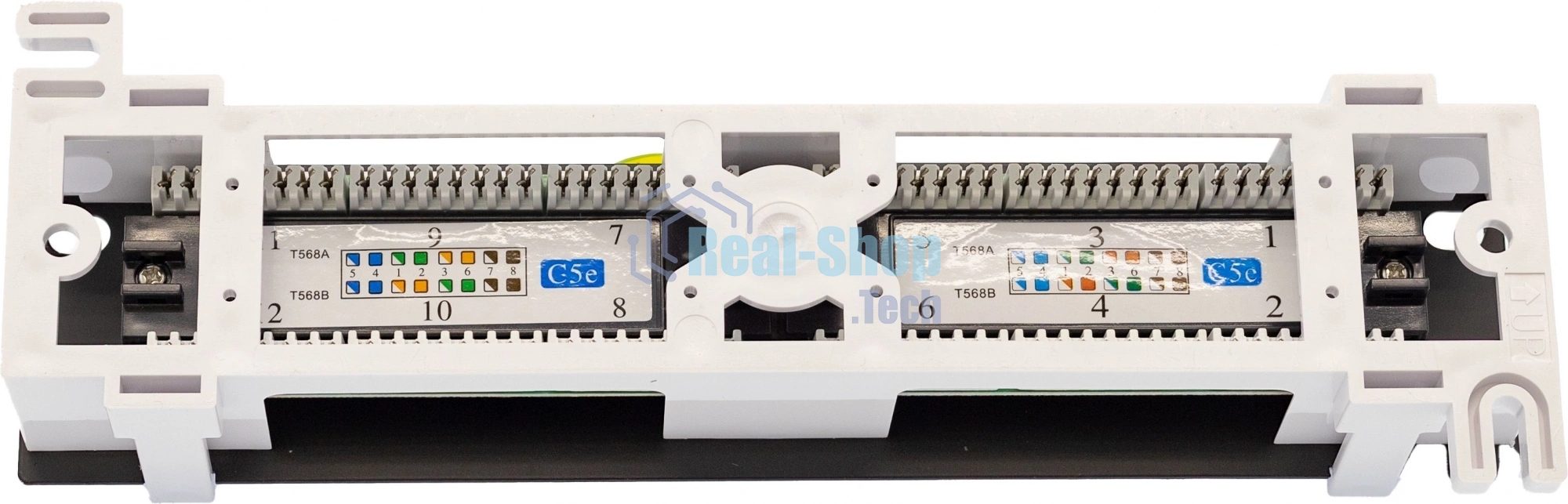 Патч-панель настенная 12хRJ-45, UTP, Cat.5e