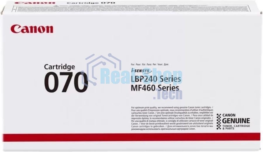 Картридж лазерный Canon CRG 070 BK черный (3000 стр) для Canon MF240/460 series