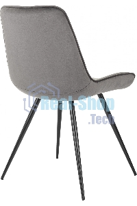 Стул для дома Бюрократ CH-K2 т. серый Holland 18 металл черный на ножках