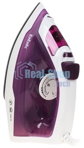 Утюг BBK ISE-2409 фиолетовый, 2400 Вт, 40 г/мин, 140 г/мин, 360 мл