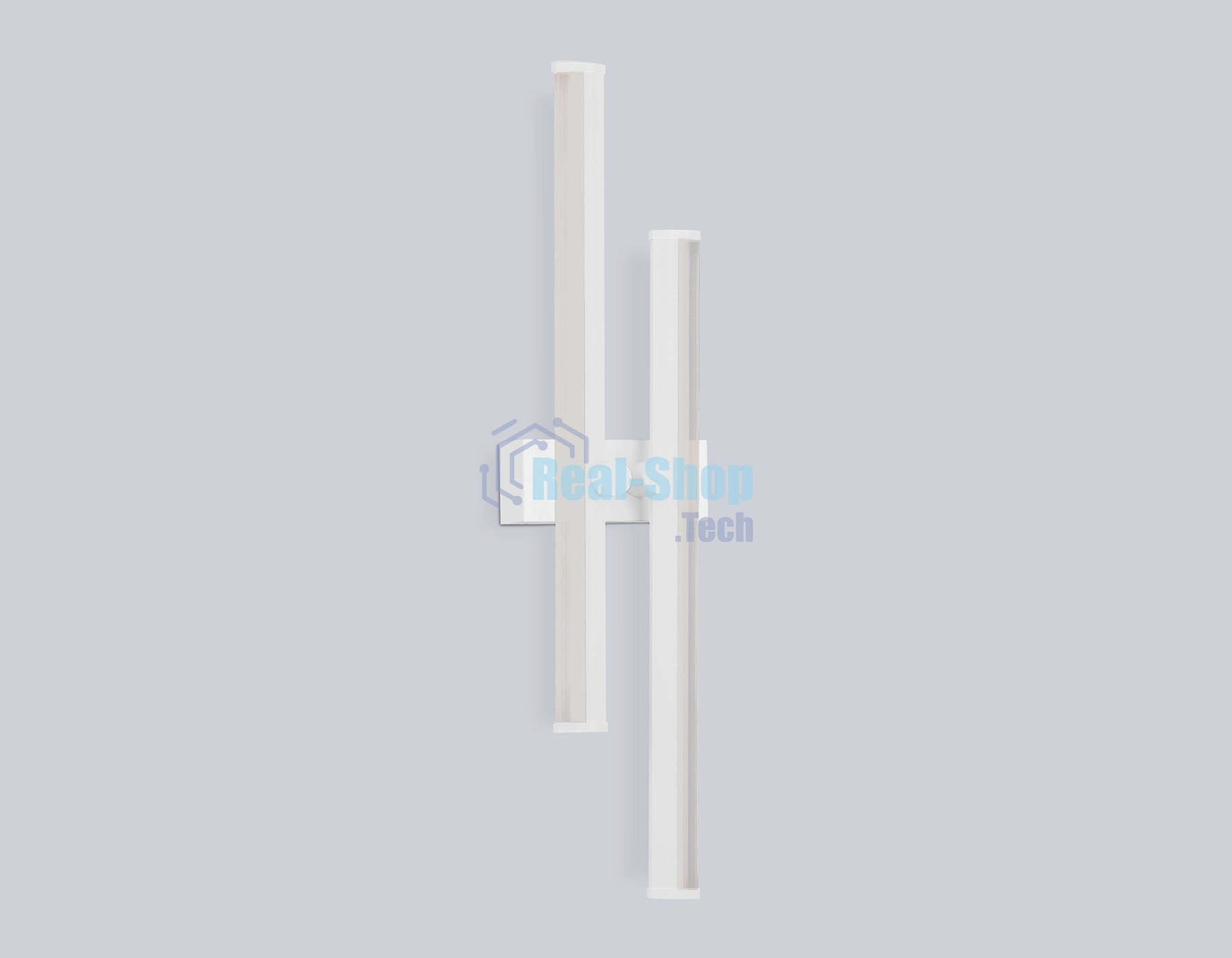 Настенный светодиодный светильник Ambrella light FL6151 WH белый 18W 3000K-6400K 510*120*65