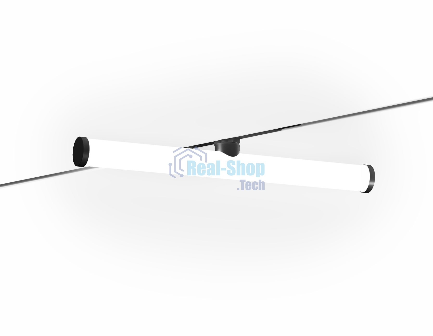 Трековый светильник GL2370 BK черный IP20 10W 3CCT 3000/4200/6400K 48V 300*25*73
