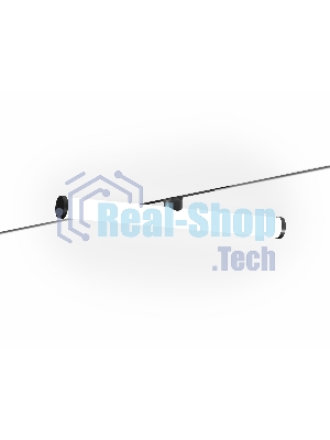 Трековый светильник GL2370 BK черный IP20 10W 3CCT 3000/4200/6400K 48V 300*25*73
