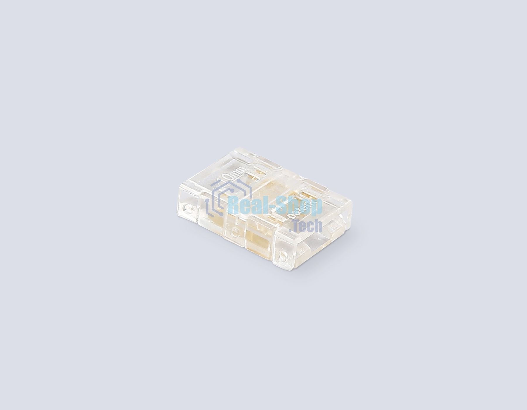 GS6371 Соединитель прямой COB RGB 12/24V для лент 10mm (4 конт.) (10шт)