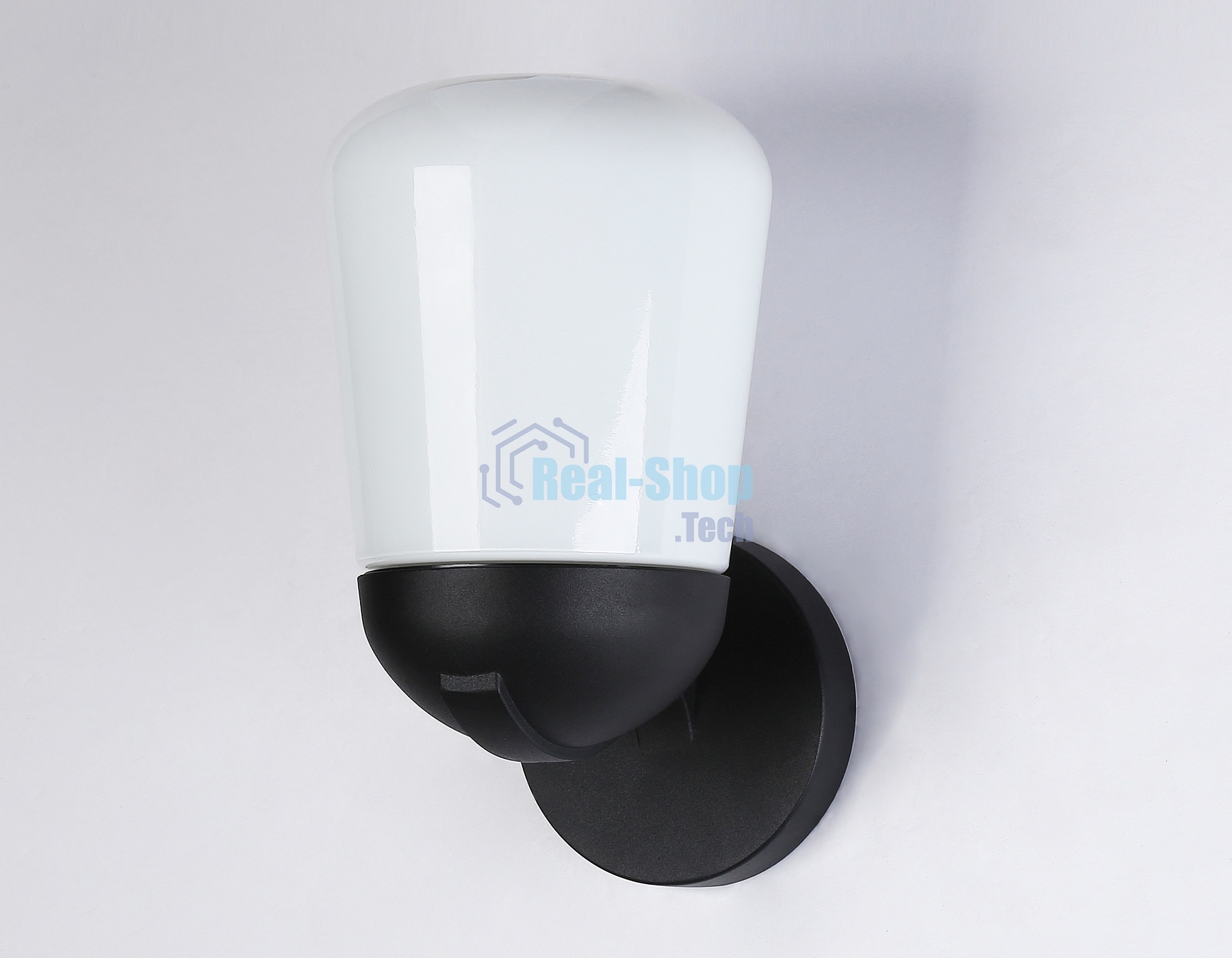 Светильник Ambrella light ST2083 BK/FR черный/белый матовый IP54 E27 max 40W 260*150*185