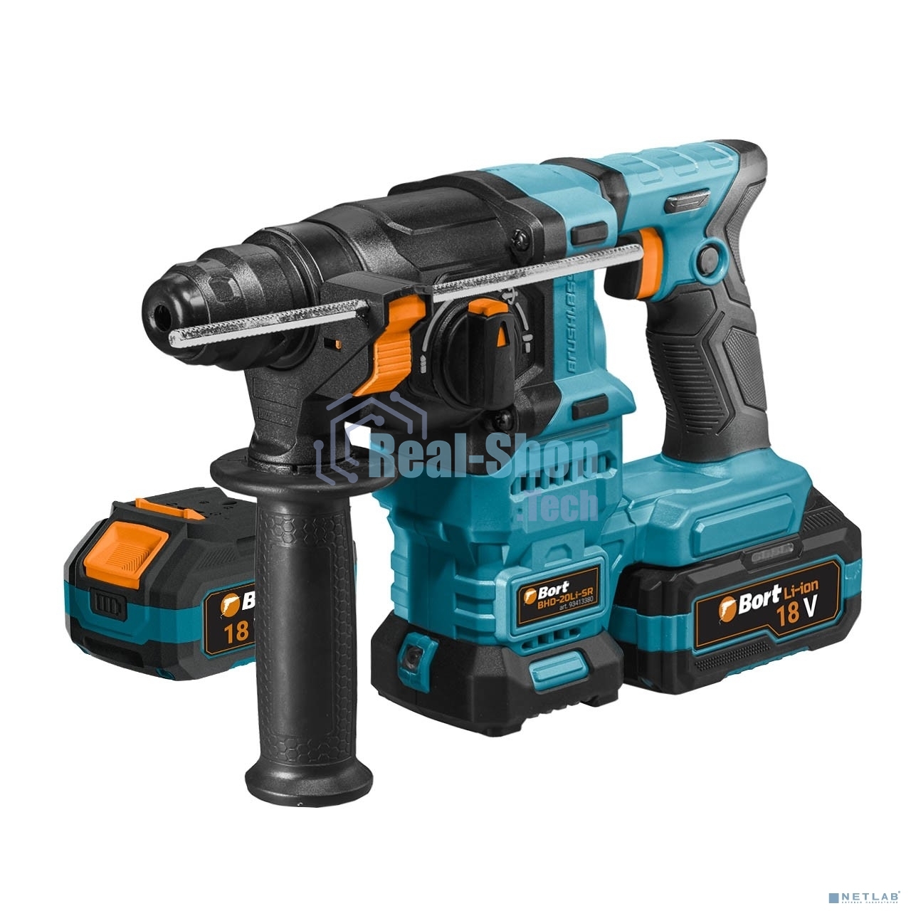 Перфоратор Bort BHD-20Li-SR, SDS-plus, 18 В, 2.2 Дж, от аккумулятора