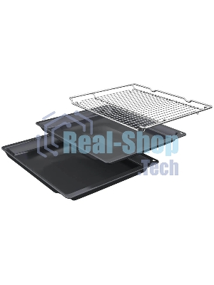 Встраиваемый духовой шкаф Bosch CMG978NB1 Accent line с микроволновой печью и 22 типами нагрева, 45.5x59.5x54.8 см, 45л, дисплей,инвертор,SoftClose и SoftOpen, Bosch Assist, черный. Телескопические направляющие 1 уровень,пиролитическая очистка,многоточечный термощуп PerfectRoast