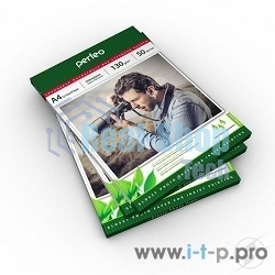Бумага Perfeo PF-GLA4-130/50 Бумага Perfeo глянцевая50л, А4 130 г/м2
