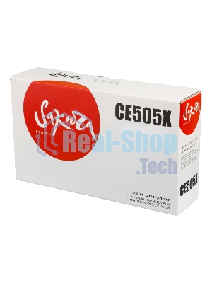 Картридж лазерный Sakura CE505X для HP LaserJet P2055, P2055D, P2055DN черный, 6500 к.