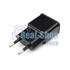 Сетевое зарядное устройство Cablexpert MP3A-PC-12 100/220V - 5V USB 2 порта, 2.1A, черный