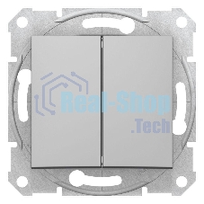 Механизм выключателя 2-кл. СП Sedna 10А IP20 алюм. SchE SDN0300160 Механизм выключателя 2-кл. СП Sedna 10А IP20 алюм. SchE SDN0300160