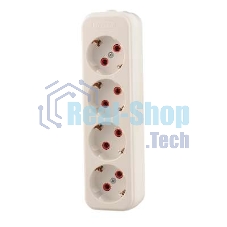 Колодка удлинителя 4-м с заземл. Lezard 720-0400-401