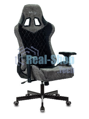 Кресло Бюрократ VIKING 7 KNIGHT B FABRIC черный, ткань, 120 кг, механизм качания
