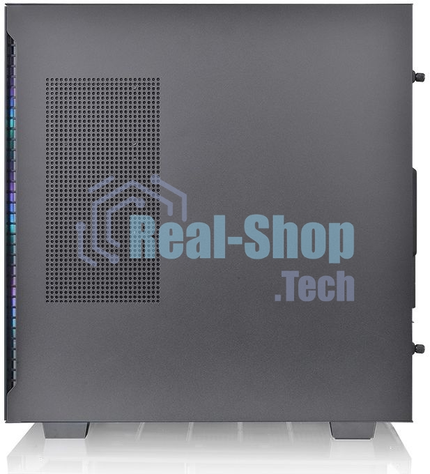 Компьютерный корпус Thermaltake Divider 300 TG ARGb черный без БП ATX 2x120мм 2xUSB 3.0 audio front door bott PSU