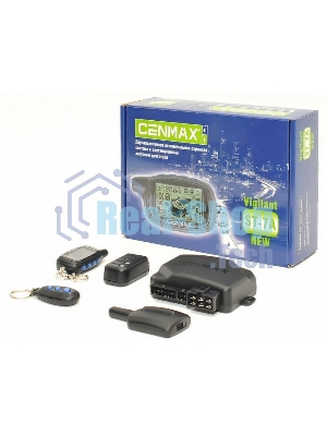 Автосигнализация Cenmax Vigilant V-7A с обратной связью брелок с ЖК дисплеем