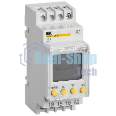 Таймер цифровой ТЭ80 16А 230В на DIN-рейку KARAT IEK MTA10-16-080