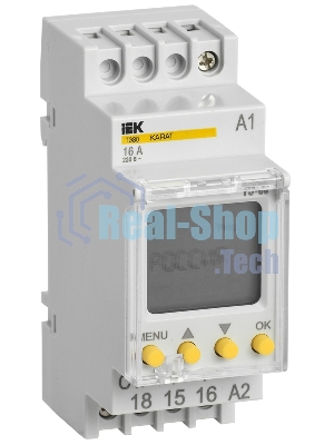 Таймер цифровой ТЭ80 16А 230В на DIN-рейку KARAT IEK MTA10-16-080