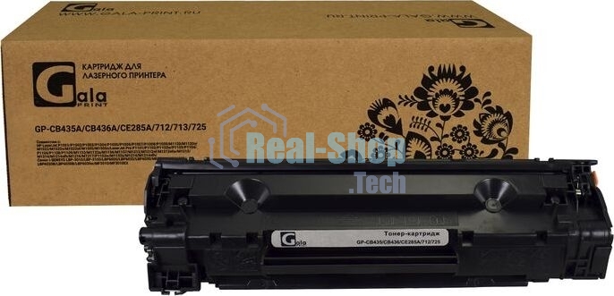 Картридж лазерный GalaPrint GP-CB435/436/CE285A/712/725 (тип CB435/436/CE285A/712/725) черный (2000 стр.) для HP P1005/P1006/P1007/P1008/P1505/P1505N/M1120/M1120N/M1522N/M1522NF/P1100/P1102/P1102W/M1130/M1132/1210/M1212nf/M1212nfw/M1217MF/Canon LBP-3010/3018/3050/3100/3108/3150/3250/6018/6000