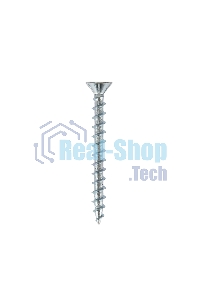 Саморез оконный Kranz острый, 4.1х40, белый цинк, упаковка поставщика (6 000 шт.)