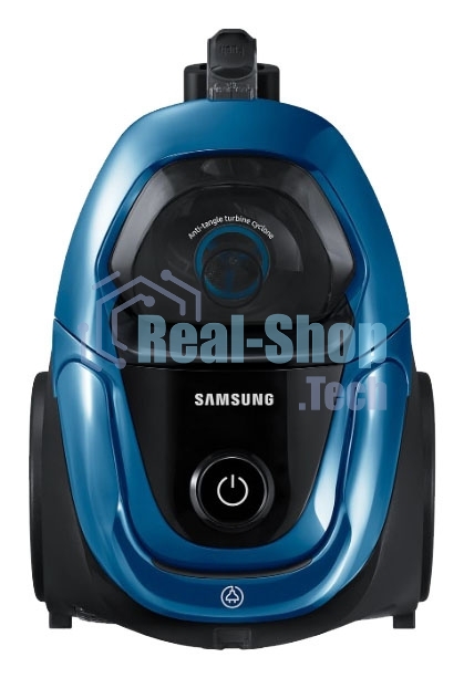 Пылесос Samsung VC18M31A0HU голубой, 380/1800 Вт, уборка сухая, пылесборник контейнер 2 л